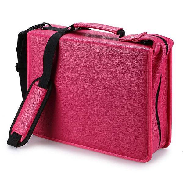 216 hole school pencil case pu spiral folding detachable pencil case large multi-function sketch bag rose red
216 hole school pencil case pu spiral folding detachable pencil case large multi-function sketch bag rose red