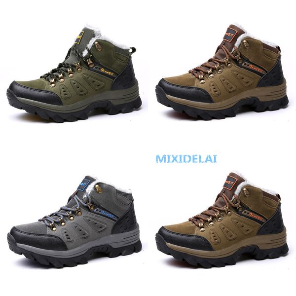 mixidelai 2019 new big size men boots for men winter snow boots warm fur&plush lace up high fashion men shoes sneakers boots, Black
mixidelai 2019 new big size men boots for men winter snow boots warm fur&plush lace up high fashion men shoes sneakers boots, Black