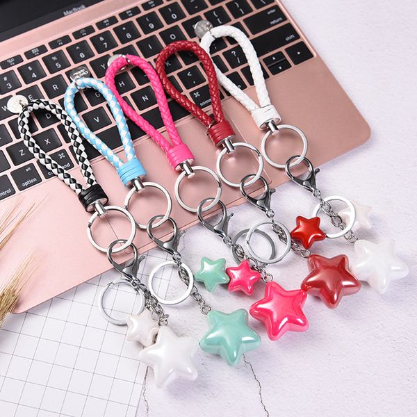 плетеные пу кожаные брелки брелки акриловые блестящие звезды плетеный веревка кожа брелок автомобиля сумка брелок подруга любителей подарки, Silver
плетеные пу кожаные брелки брелки акриловые блестящие звезды плетеный веревка кожа брелок автомобиля сумка брелок подруга любителей подарки, Silver