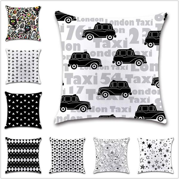 black and white gemtric cartoon cushion cover decoration home office sofa chair car seat decor friend bedroom gift pillowcase
black and white gemtric cartoon cushion cover decoration home office sofa chair car seat decor friend bedroom gift pillowcase