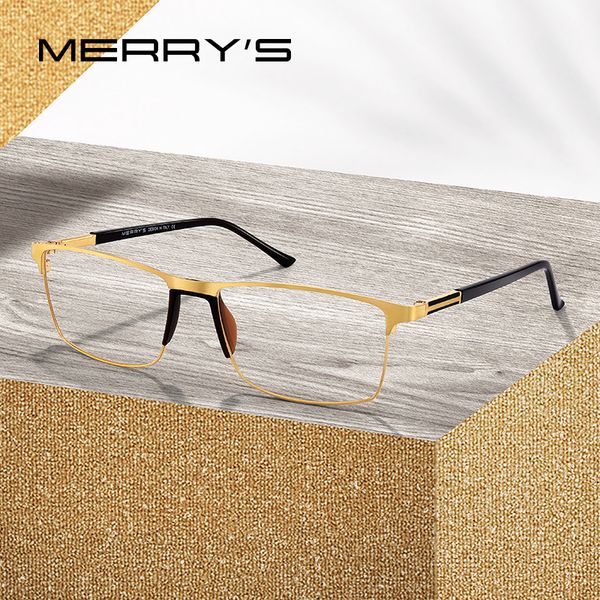 merrys design men titanium alloy glasses frame male square ultralight eye myopia prescription eyeglasses tr90 nose pads s2036, Silver
merrys design men titanium alloy glasses frame male square ultralight eye myopia prescription eyeglasses tr90 nose pads s2036, Silver