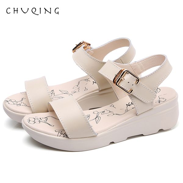 chuqing womens sandals summer pu wedges platform beach buckle strap comfort beach ladies open toe shoes, Black
chuqing womens sandals summer pu wedges platform beach buckle strap comfort beach ladies open toe shoes, Black