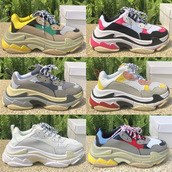 designer triple s fashion platform men women old dad shoes black white lace up leather casual flat shoes luxury sneakers
designer triple s fashion platform men women old dad shoes black white lace up leather casual flat shoes luxury sneakers