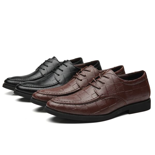 men's business leather shoes fashion british professional suit shoes black lace pure color banquet business shoes
men's business leather shoes fashion british professional suit shoes black lace pure color banquet business shoes