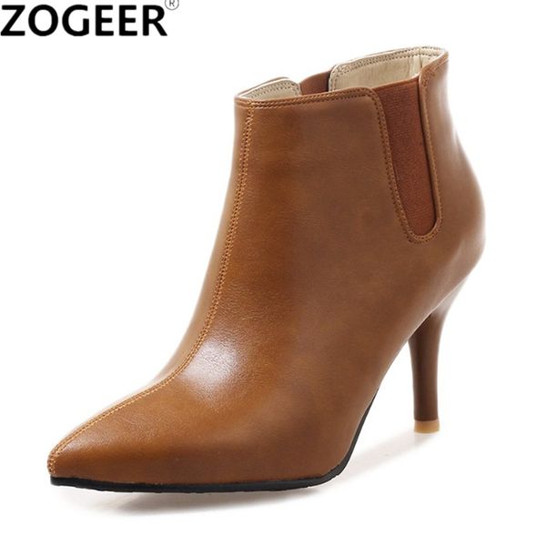 new women ankle boots roman high heels stiletto booties fashion design ladies party shoes woman brown black
new women ankle boots roman high heels stiletto booties fashion design ladies party shoes woman brown black
