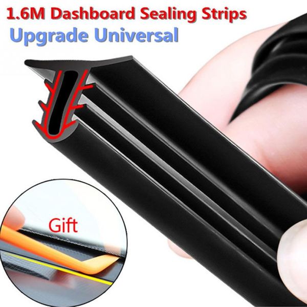 1.6m rubber u shape center console windshield sealing strip easy apply sound insulation dashboard car accessories edge
1.6m rubber u shape center console windshield sealing strip easy apply sound insulation dashboard car accessories edge