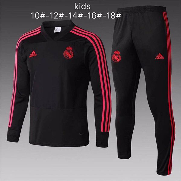 2019 2020 club real madrid ajax kids soccer tracksuit 18 19 20 hazard football training tracksuit kids training suit jogging barcelona messi, Black
2019 2020 club real madrid ajax kids soccer tracksuit 18 19 20 hazard football training tracksuit kids training suit jogging barcelona messi, Black