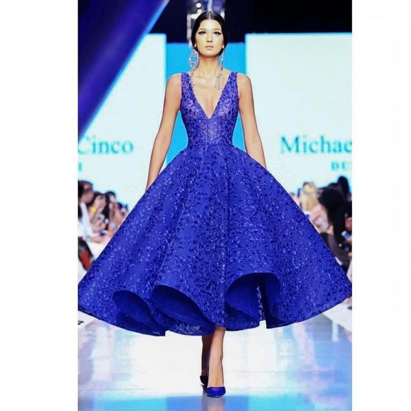 ball gown red carpet dresses evening wear deep v neck royal blue prom dress ankle length robe de soiree for party gowns, Black
ball gown red carpet dresses evening wear deep v neck royal blue prom dress ankle length robe de soiree for party gowns, Black