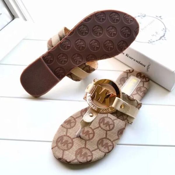 2019 mkbrand women sandals big size 35-42 designer shoes luxury slide summer fashion wide flat slippery sandals slipper flip flops, Blue;gray
2019 mkbrand women sandals big size 35-42 designer shoes luxury slide summer fashion wide flat slippery sandals slipper flip flops, Blue;gray