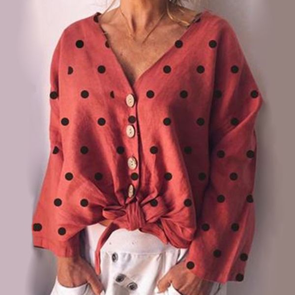 2020 autumn plus size women blouses casual polka dot shirts female bow long sleeve blouse blusas s-2xl, White
2020 autumn plus size women blouses casual polka dot shirts female bow long sleeve blouse blusas s-2xl, White