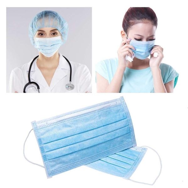 dhl ship wholesale mask 50 1pcs bag in stock blue non woven face3 layers earloop dust face masks k for gift 4p96 
dhl ship wholesale mask 50 1pcs bag in stock blue non woven face3 layers earloop dust face masks k for gift 4p96