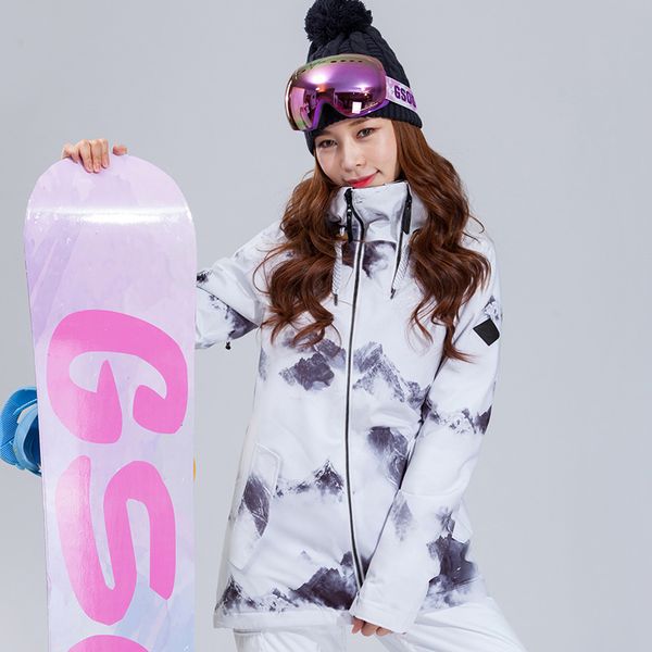 2018 gsou snow brand new women's ski jacket female snowboarding jacket waterproof breathable winter thermal coat women
2018 gsou snow brand new women's ski jacket female snowboarding jacket waterproof breathable winter thermal coat women