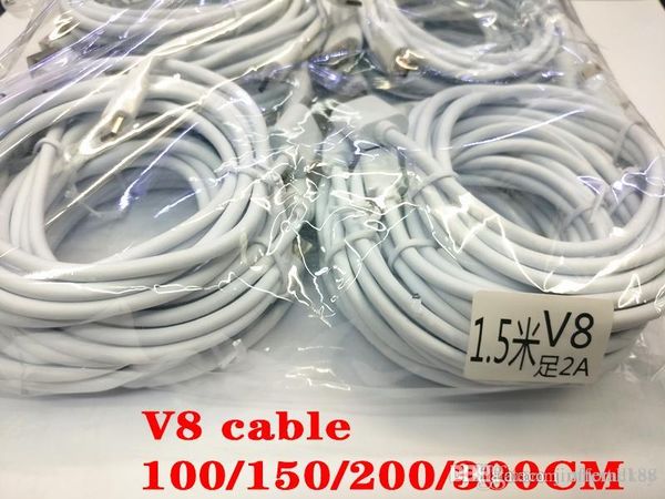 high speed fast charge v8 cable 1/1.5/2/3m data sync wire charger for samsung galaxy s7 s8 htc micro usb
high speed fast charge v8 cable 1/1.5/2/3m data sync wire charger for samsung galaxy s7 s8 htc micro usb