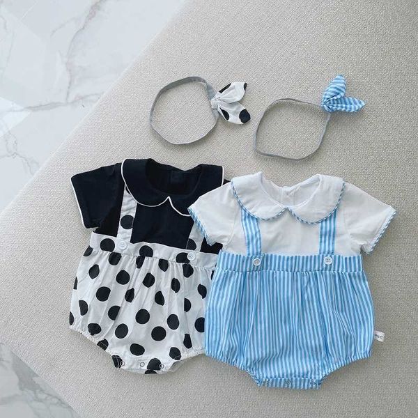 new overall summer infant rompers point fake 2 piece cotton newborn baby girls clothes cute toddler summer outfits with headband, Blue
new overall summer infant rompers point fake 2 piece cotton newborn baby girls clothes cute toddler summer outfits with headband, Blue