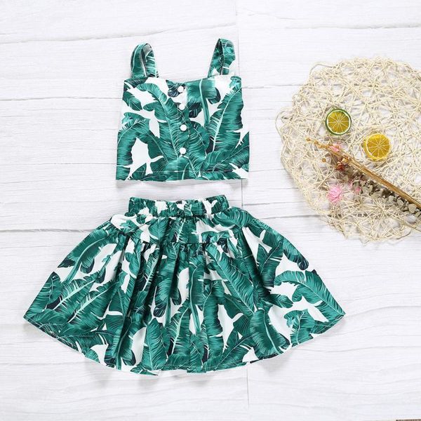 toddler kids baby girls banana leaf print suspenders vest skirt outfits fashion o-neck comfortable baby girls outfits, White
toddler kids baby girls banana leaf print suspenders vest skirt outfits fashion o-neck comfortable baby girls outfits, White