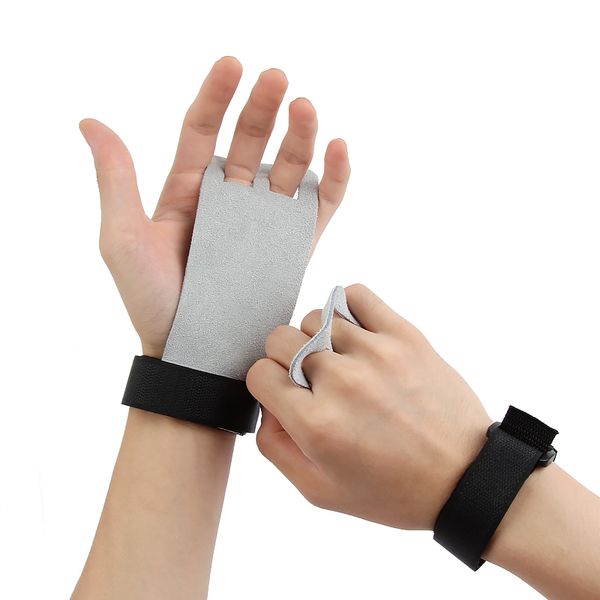 1 pair s m l hand grip synthetic leather crossfit gymnastics guard palm protectors glove pull up bar weight lifting glove
1 pair s m l hand grip synthetic leather crossfit gymnastics guard palm protectors glove pull up bar weight lifting glove