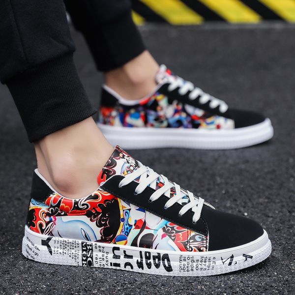 discount wholesale women men casual run shoes platform leather theatrical facebook printing designer sneakers homemade brand made in china, White;red
discount wholesale women men casual run shoes platform leather theatrical facebook printing designer sneakers homemade brand made in china, White;red