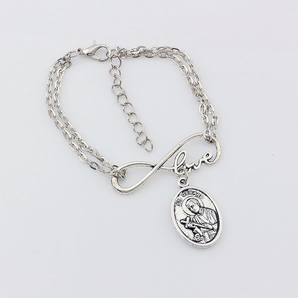 20pcs new fashion women's antique silver alloy infinity san judas tadeo key religious charm pendant bracelet chain charm 4 style, Golden;silver
20pcs new fashion women's antique silver alloy infinity san judas tadeo key religious charm pendant bracelet chain charm 4 style, Golden;silver
