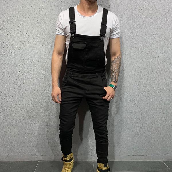 jeans jeans high street casual men fashion slim strap fit jumpsuits modish mens overalls denim suspender distressed pockets pant ebxwm, Black
jeans jeans high street casual men fashion slim strap fit jumpsuits modish mens overalls denim suspender distressed pockets pant ebxwm, Black