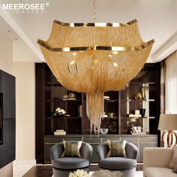 modern chandelier light italian tassel aluminum chain s gold/silver lustres comtemporary pendant light hanging lamp for living room foyer
modern chandelier light italian tassel aluminum chain s gold/silver lustres comtemporary pendant light hanging lamp for living room foyer