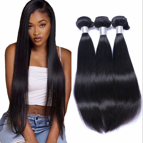 straight human hair bundles peruvian non remy hair weaves 1b 3 bundles double weft hair extensions, Black
straight human hair bundles peruvian non remy hair weaves 1b 3 bundles double weft hair extensions, Black