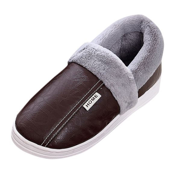 warm winter waterproof men's slippers outdoor indoor plus velvet men's shoes comfortable cotton large size slippers men a40, Black
warm winter waterproof men's slippers outdoor indoor plus velvet men's shoes comfortable cotton large size slippers men a40, Black