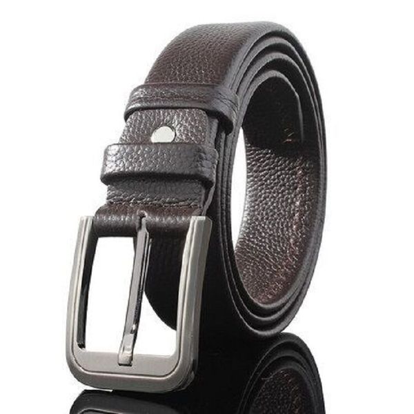 belt men women belt genuine leather belts pants waist belts gold silver black smooth buckle men's belt, Black;brown
belt men women belt genuine leather belts pants waist belts gold silver black smooth buckle men's belt, Black;brown