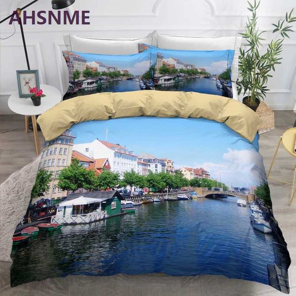 ahsnme europe denmark vacation bedding set digital print duvet cover leisure life king double quilt cover
ahsnme europe denmark vacation bedding set digital print duvet cover leisure life king double quilt cover