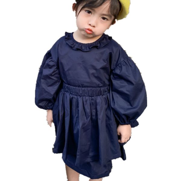 children set 2020 spring new girls puff long sleeve cotton 2-piece princess dress baby kids fashion dress with skirts, Red;yellow
children set 2020 spring new girls puff long sleeve cotton 2-piece princess dress baby kids fashion dress with skirts, Red;yellow