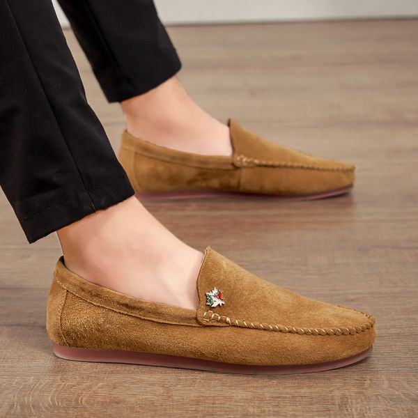 cimim brand business men's casual leather shoes lazy new luxury comfortable driving shoes large size fashion men office loafers, Black
cimim brand business men's casual leather shoes lazy new luxury comfortable driving shoes large size fashion men office loafers, Black