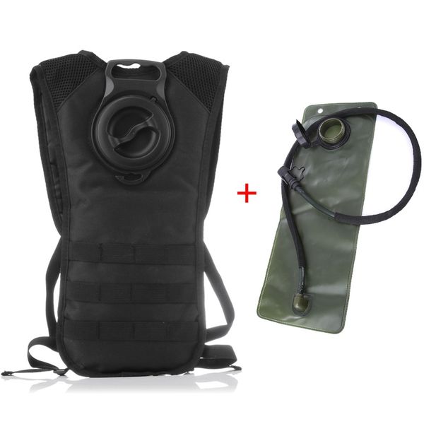 

2.5l воды sac с molle тактический рюкзак tpu / eva военный туризм велосипед backpacks спорт велоспорт альпинизм кемпинг мешок