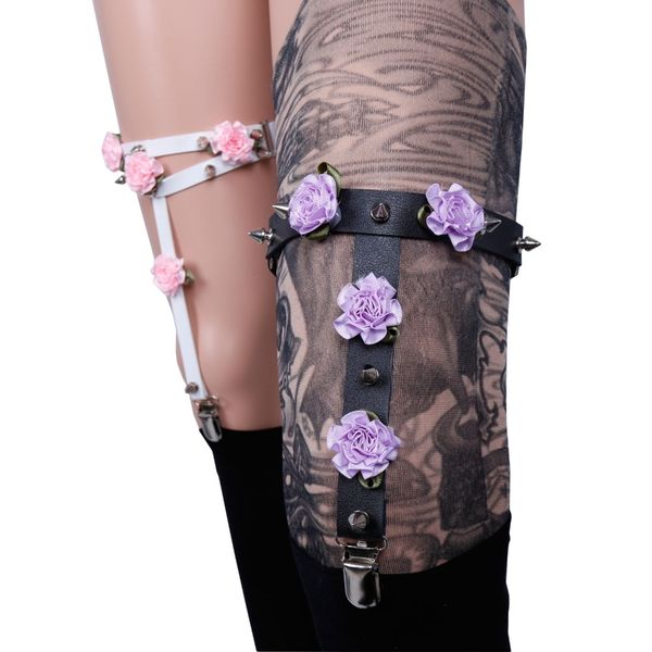 pastel goth garter belts 2016 new cosplay punk flowers garter suspernder for leggings plus adjustable size, Black;white
pastel goth garter belts 2016 new cosplay punk flowers garter suspernder for leggings plus adjustable size, Black;white