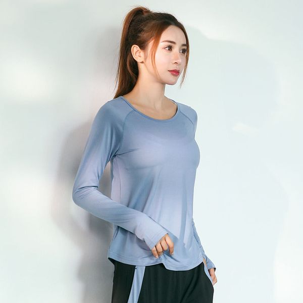 running jerseys summer fall sports shirt women yoga fitness shirts was thin quick-drying o_neck female t-shirt, Black;blue
running jerseys summer fall sports shirt women yoga fitness shirts was thin quick-drying o_neck female t-shirt, Black;blue