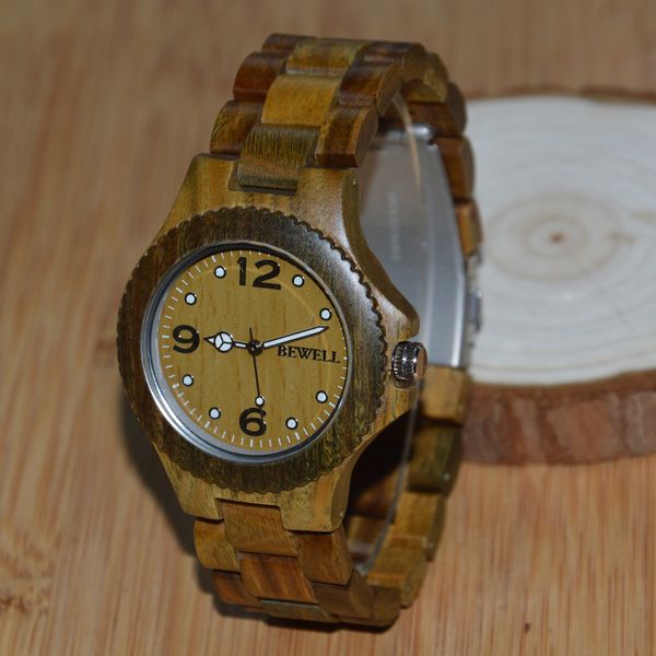bewell brand wooden watch original sandalwood wristwatch sport fashion man and woman watch watches relogio as gift 038a, Slivery;brown
bewell brand wooden watch original sandalwood wristwatch sport fashion man and woman watch watches relogio as gift 038a, Slivery;brown