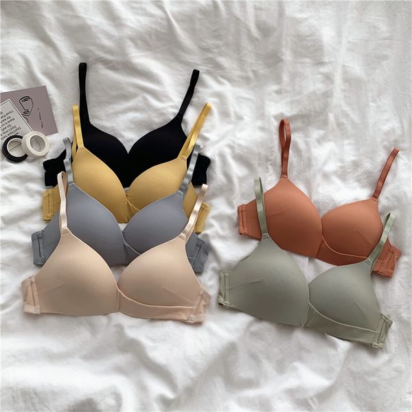 p shoot 2020 spring women's dress girl's underwear thin non-steel ring students high school small bust gathering set spaghet, Red;black
p shoot 2020 spring women's dress girl's underwear thin non-steel ring students high school small bust gathering set spaghet, Red;black
