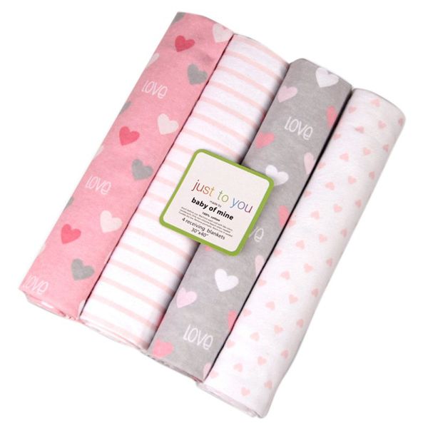 100% cotton newborn baby blanket supersoft flannel receiving swaddle baby bedsheet blankets 4pcs/pack new
100% cotton newborn baby blanket supersoft flannel receiving swaddle baby bedsheet blankets 4pcs/pack new