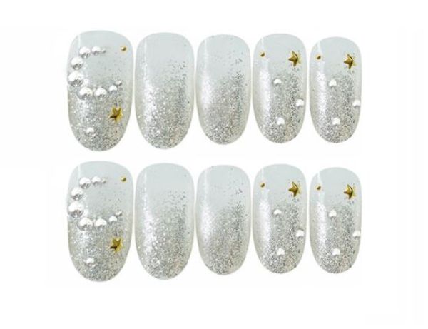 new selling european and american style removable fake nail products transparent silver glitter stars and moon wear bridal nail, Red;gold
new selling european and american style removable fake nail products transparent silver glitter stars and moon wear bridal nail, Red;gold