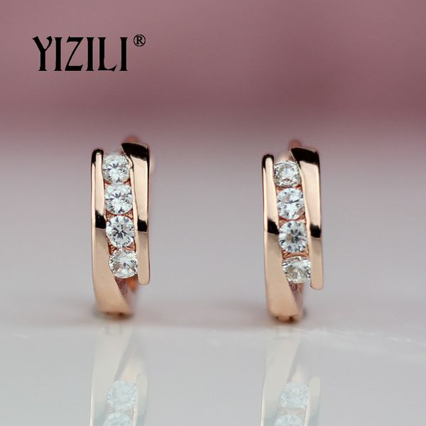 yizili 585 rose gold earrings round natural zircon hanging dangle earrings drop earringfashion jewelry wedding a055, Silver
yizili 585 rose gold earrings round natural zircon hanging dangle earrings drop earringfashion jewelry wedding a055, Silver
