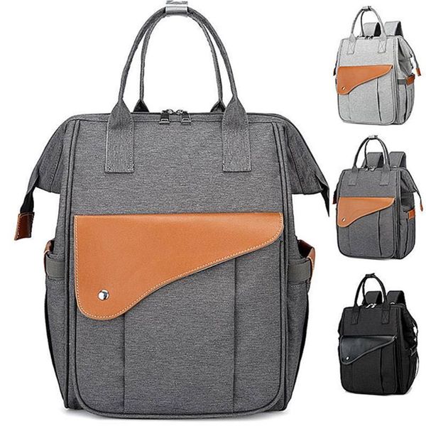 mummy nappy diaper bag maternity large capacity baby care nursing backpack with stroller straps
mummy nappy diaper bag maternity large capacity baby care nursing backpack with stroller straps