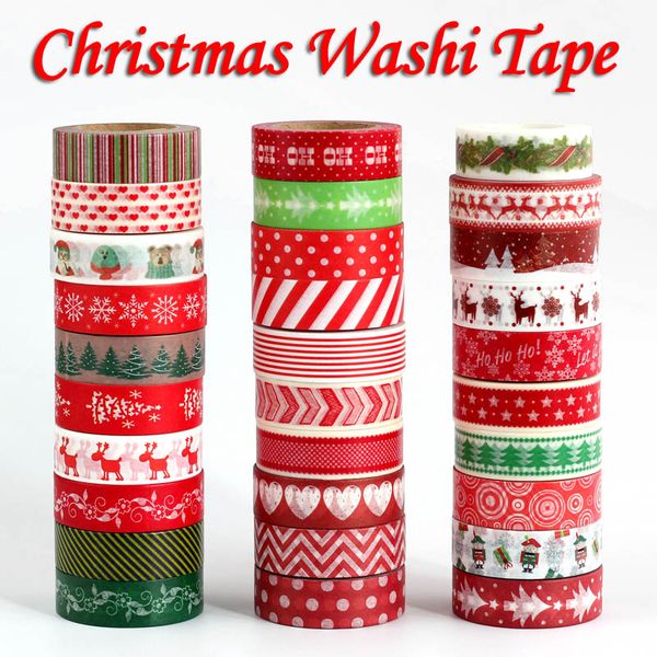 decorative snow deer christmas tree washi tape set rice paper diy scrapbooking adhesive masking tape 1.5cm*10m stationery
decorative snow deer christmas tree washi tape set rice paper diy scrapbooking adhesive masking tape 1.5cm*10m stationery