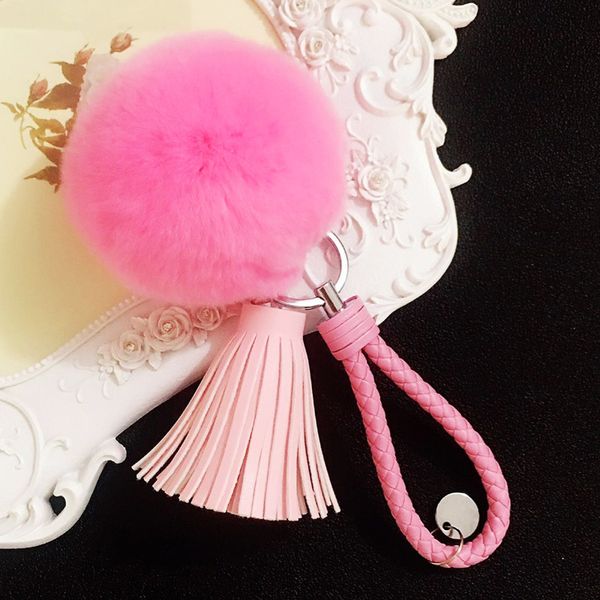 cute fluffy keychain fur ball pompom key chain car keyring pu leather tassels keychains women bag charm pendant llavero pompon, Silver
cute fluffy keychain fur ball pompom key chain car keyring pu leather tassels keychains women bag charm pendant llavero pompon, Silver