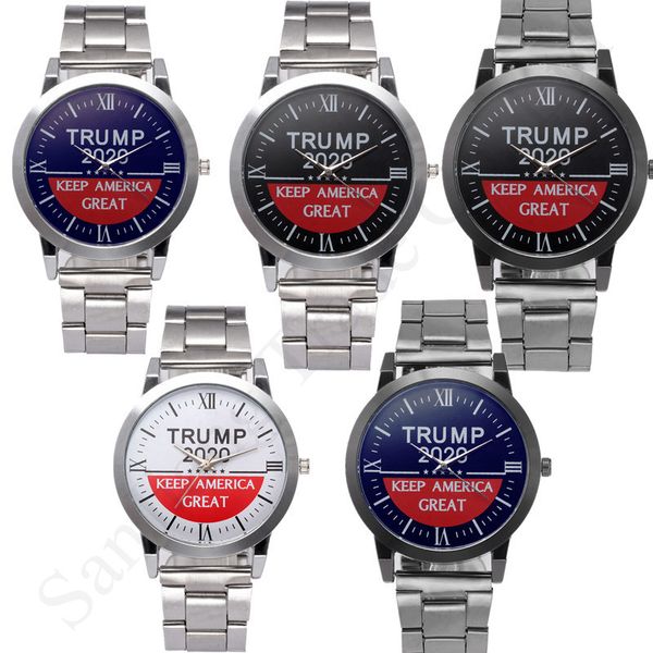 new trump 2020 wrist watches letters quartz wristwatch keep america great mens alloy stainless strap watch band retro watches c91707, Silver
new trump 2020 wrist watches letters quartz wristwatch keep america great mens alloy stainless strap watch band retro watches c91707, Silver