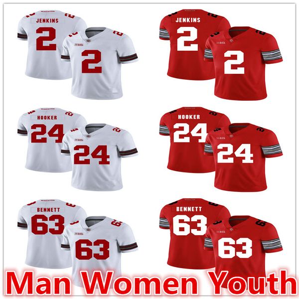 customize ncaa ohio state buckeyes football jerseys malcolm jenkins 2 malik hooker 24 michael bennett iv jersey any name number size s-5xl, Black
customize ncaa ohio state buckeyes football jerseys malcolm jenkins 2 malik hooker 24 michael bennett iv jersey any name number size s-5xl, Black