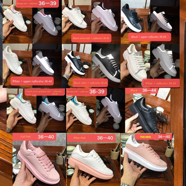 2020 luxury designer mc models men women fashion leather reflective mqueen platform sports shoes queens mens chaussures sneakerse kkyd67c#, Black
2020 luxury designer mc models men women fashion leather reflective mqueen platform sports shoes queens mens chaussures sneakerse kkyd67c#, Black