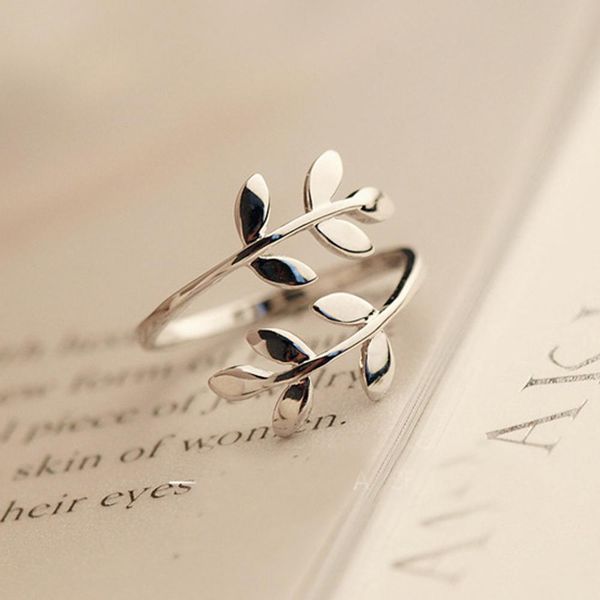 2019 new women zinc alloy nature olive tree branch leaf leaves open women's ring for party, Golden;silver
2019 new women zinc alloy nature olive tree branch leaf leaves open women's ring for party, Golden;silver