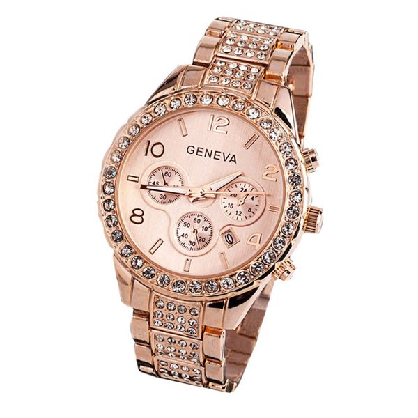 geneva couple luxury crystal quartz watch women fashion 2019 alloy presents for men lovers reloj hombre clock gold silver, Slivery;brown
geneva couple luxury crystal quartz watch women fashion 2019 alloy presents for men lovers reloj hombre clock gold silver, Slivery;brown
