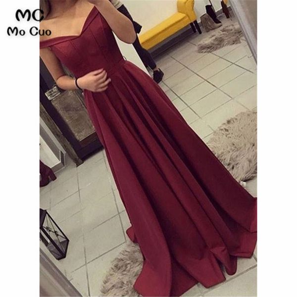 in stock off shoulder burgundy prom dresses with pockets short sleeve sweep train satin evening gown prom dress for women, White;black
in stock off shoulder burgundy prom dresses with pockets short sleeve sweep train satin evening gown prom dress for women, White;black