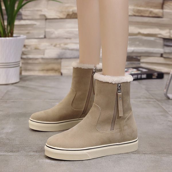 shoes snow boots for women luxury designer booties woman 2019 low heel round toe boots-women lace up winter footwear fashion, Black
shoes snow boots for women luxury designer booties woman 2019 low heel round toe boots-women lace up winter footwear fashion, Black