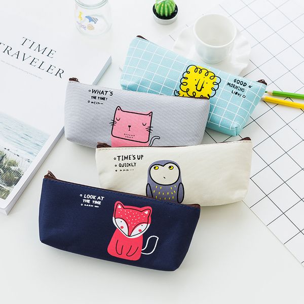 new 16pcs cute cat owl lion pencil bags for school supplies kpop stationery pencil pouches kawaii makeup purse novelty gift
new 16pcs cute cat owl lion pencil bags for school supplies kpop stationery pencil pouches kawaii makeup purse novelty gift