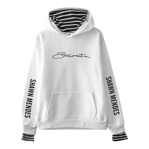 shawn mendes fake two pieces hoodies men/women autumn winter fashion casual white sweatshirt shawn mendes pullover hooded, Black
shawn mendes fake two pieces hoodies men/women autumn winter fashion casual white sweatshirt shawn mendes pullover hooded, Black